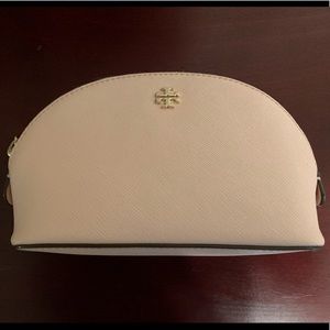 Tory Burch cosmetic makeup bag